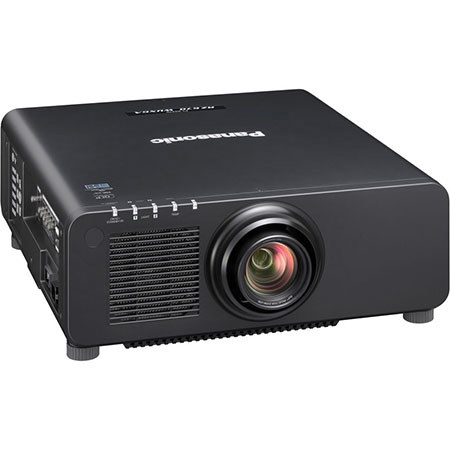 Panasonic PT-RZ670BU 6500 Lumens WUXGA 1-Chip DLP Projector with Lens, Black