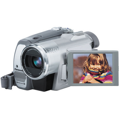 Panasonic PV-GS180 3CCD Ultra-Compact Digital Palmcorder Camcorder, 2.3 Megapixel Still Picture Recording, 2.5" LCD, 10x Optical, 700x Digital Zoom, E.I. Stabilization, USB 2.0