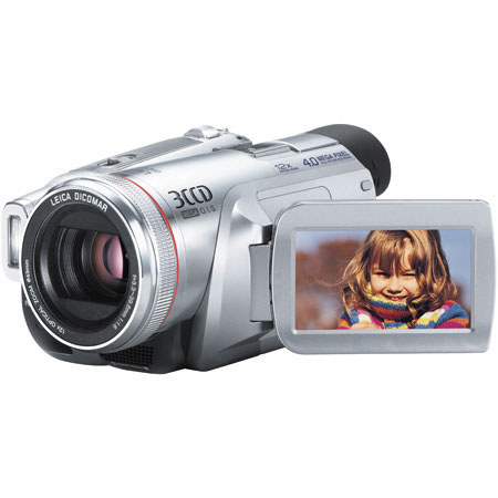 Panasonic PV-GS500 3CCD Mini DV Camcorder, 4 Megapixel Still Picture Recording, 2.7" Wide (16:9) LCD, Leica Dicomar Lens, 12x Optical, 700x Digital Zoom, O.I. Stabilization, USB 2.0
