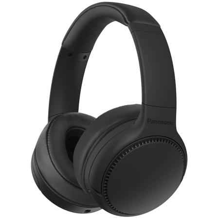 Panasonic RB-M300B Deep Bass Wireless Bluetooth Immersive Headphones, Black