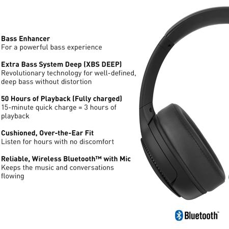 Panasonic RB-M300B Deep Bass Wireless Bluetooth Immersive
