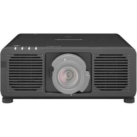 Panasonic PT-REZ10L WUXGA 1-Chip DLP Laser Projector without Lens, 10,000 Lumens Black