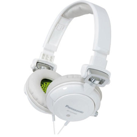 Panasonic RPJS400 DJ Street Model Headphones, White