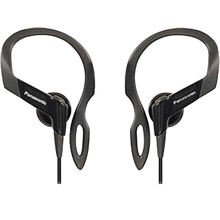 Panasonic RP-HS16 In-Ear Earbud Headphones, Black