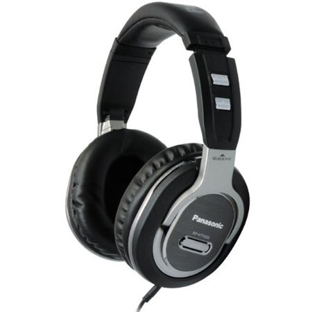 Panasonic RP-HTF600 Step Monitor Headphones, Silver