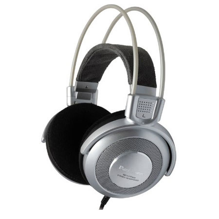 Panasonic RP-HTF890 Studio Monitor Headphones, Silver
