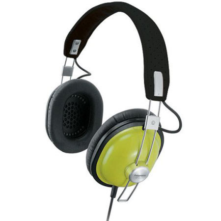 Panasonic RP-HTX7 Around-Ear Stereo Headphones,Green