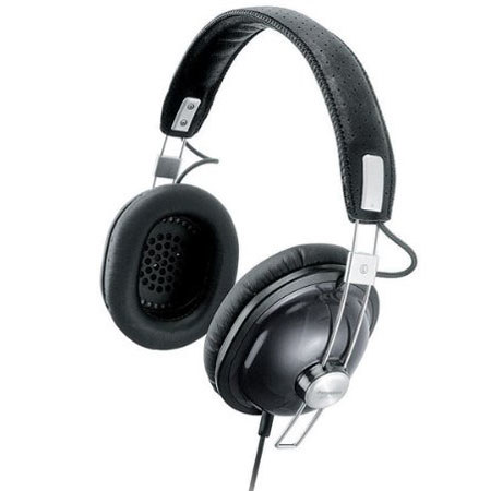 Panasonic RP-HTX7 Around-Ear Stereo Headphones,Black