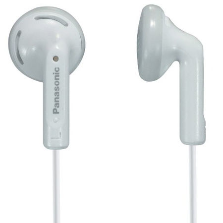 Panasonic RP-HV108 Ear Bud With Volume Control, White