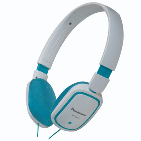 Panasonic RP-HX40 SLIMZ On-Ear Monitor Headphone,Blue