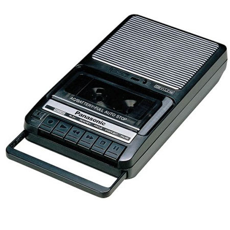 Panasonic Portable Cassette Recorder