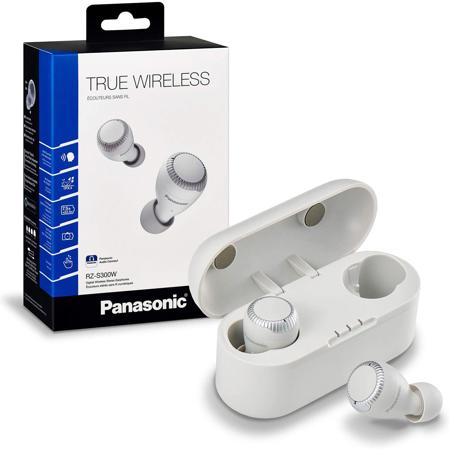 Panasonic RZ-S300W True Wireless Bluetooth Earphones, White RZ-S300W-W