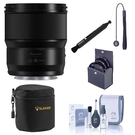 Panasonic LUMIX S 35mm f/1.8 Lens, Bundle with Included Value