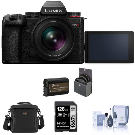 Panasonic LUMIX S5II Camera w/ LUMIX S 20-60mm f/3.5-5.6 Lens & Included Value