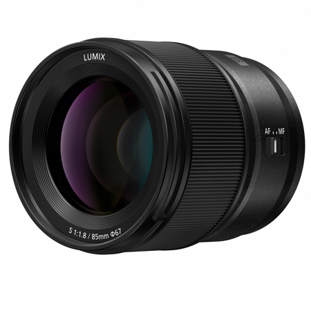 LUMIX 85mm f/1.8 レンズ Panasonic Lumix S 85mm f/1.8 Lens S-S85 B&H Photo Video