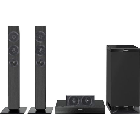Panasonic SC-HTB770 3.1 Ch 300 Watt Home Theater System with Subwoofer, Black