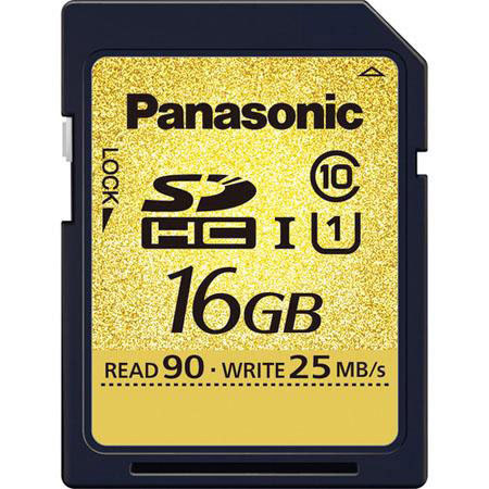 Panasonic 16GB UHS-1 SDHC Memory Card (2 pack)