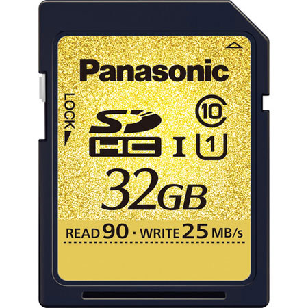 Panasonic Class 10 32GB SDHC Memory Card