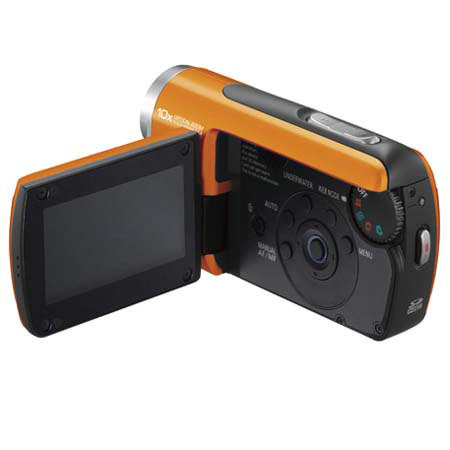 Panasonic SDR-SW21 Shock,SD Card Std Defn Camcrd,Orange