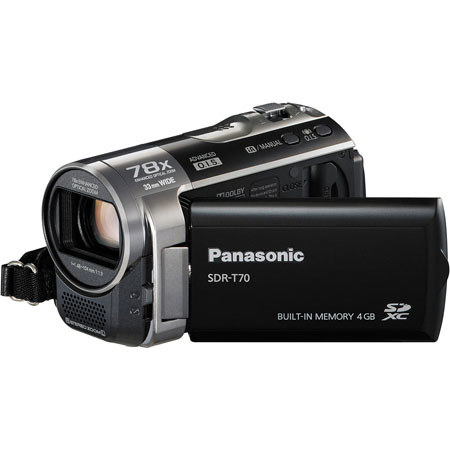 Panasonic SDR-T70 4GB Internal Flash Memory Camcorder