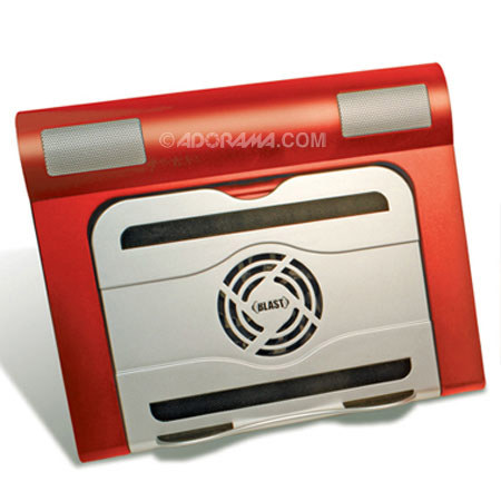 PC Treasures 7177 Blast Netbook Cooling Station, Red