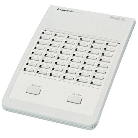 Panasonic T7441 Digital 48 Button DSS Console with Answer Release, White