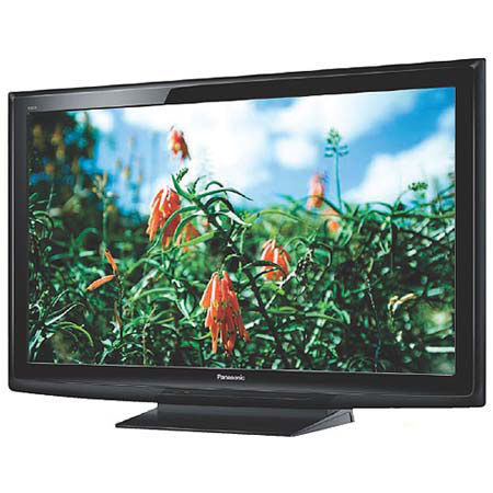 Panasonic TC-P42C1 42" Widescreen VIERA Plasma HDTV with 720p Resolution, Built-In HDTV/ATSC Tuner, SD Memory Card Slot, 2 HDMI Inputs