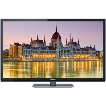 Panasonic Smart Viera 55" Class ST50 Full HD Plasma 3D HDTV Bundle w/HTB350
