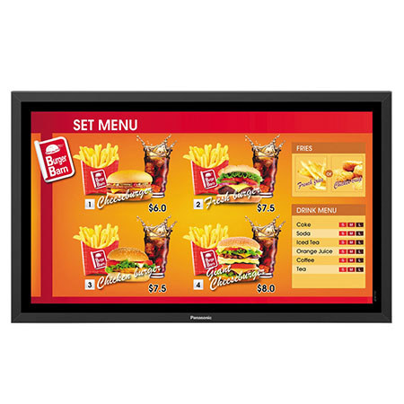 Panasonic TH-47LFX6NU 47" 1080p Tough LED Display, Black/Silver