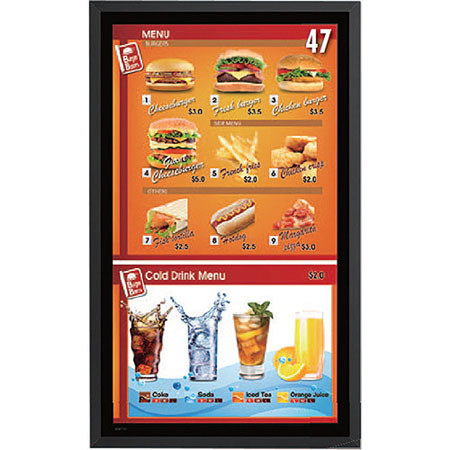 Panasonic TH-47LFX6U 47" 1080p Tough LCD Display, Black and Silver
