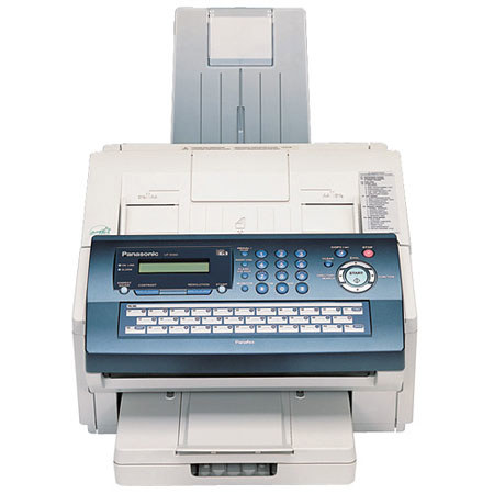 Panasonic UF-6000, Monochrome Laser Network Fax Machine, 50-Page ADF, 480-Page/8 MB Memory, Super G3 33.6 Kbps, 132-Station Autodialer, Standard Parallel Port Interface