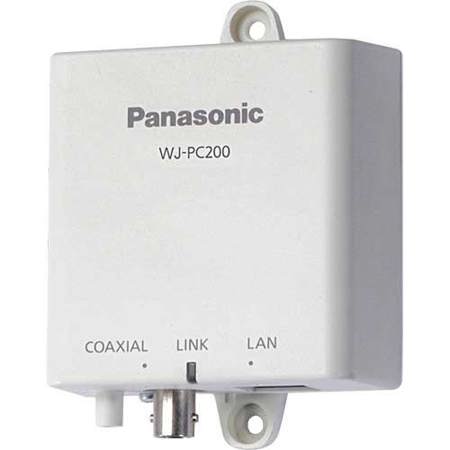 Panasonic 1-Channel BNC Video Camera to LAN Converter over CATx Cable