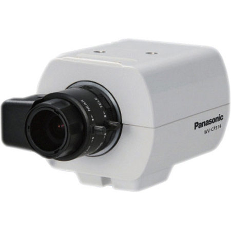 Panasonic WV-CP314 650 TVL IR Day/Night Analog Fixed Box Camera,24 VAC or 12 VDC