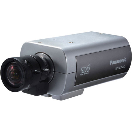 Panasonic WV-CP630 700 TVL Day/Night Analog Fixed Box Camera, 120 V AC