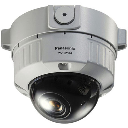 Panasonic WV-CW504S 650 TVL Day/Night SD5 VR Fixed Dome Camera, Surface Mount