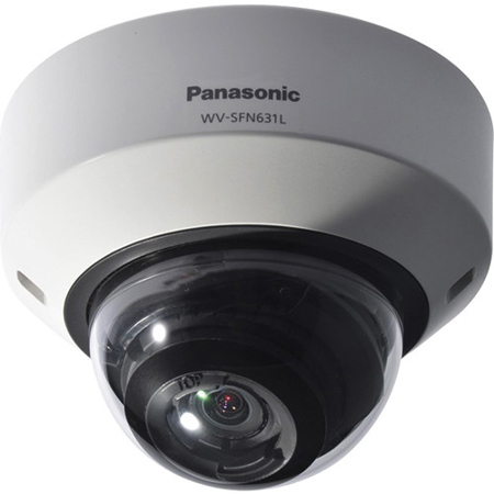 Panasonic WV-SFN631L 2.4MP 1080p Enhanced Super Dynamic Dome Network Camera