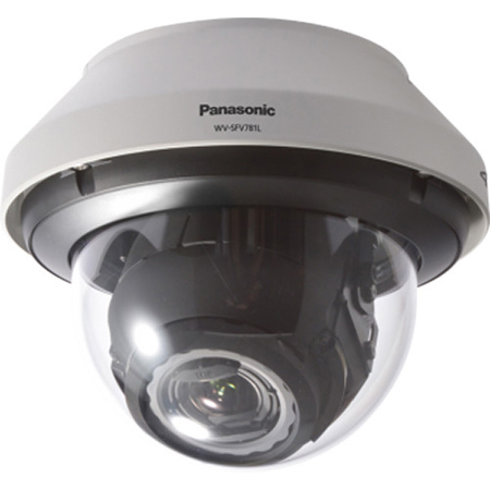 Panasonic WV-SFV781L 12.4MP 4K Outdoor Day/Night VR Dome Network Camera