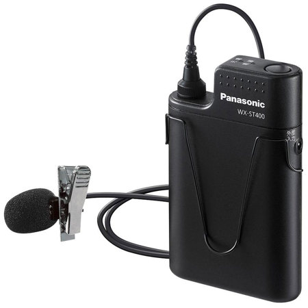 Panasonic WX-ST400P Bodypack Lavalier Wireless Microphone, 1920-1930 MHz