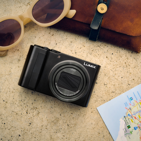 Panasonic LUMIX ZS300 4K Compact Digital Camera, Silver DC-ZS300S