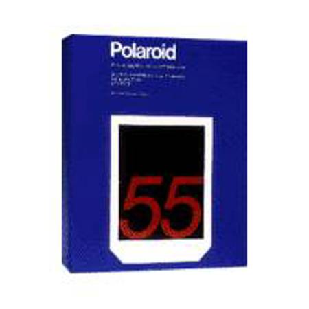 Disc. id 55 Professional Black & White Positive/Negative 4x5 Instant Sheet Film, ISO 50/DIN 18, Case of Ten Boxes, 200 Photos.