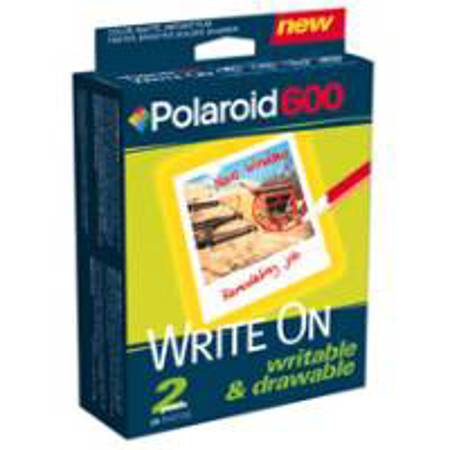 Polaroid 600 Write-On Film Twin (20) - Point out details or highlight your photo directly on this color, matte finished instant film.