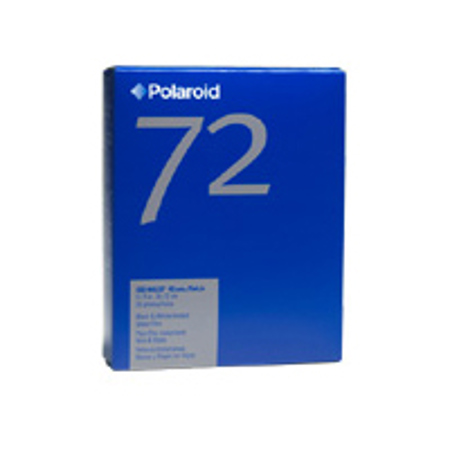 Polaroid 72 Film 4X5 (20) - A professional-quality black and white proofing film for wedding, portrait, and commercial photographers who use 400-speed conventional negative film.