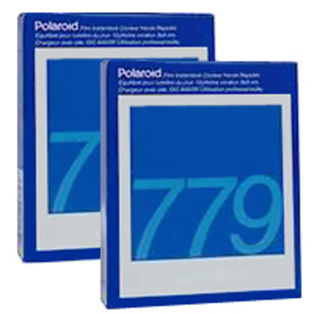 Polaroid 779 Professional Hi-Speed Color Instant Film, ISO 640/DIN 29, 3.5 x 4.2 in. Pack Film, 20 Photos.