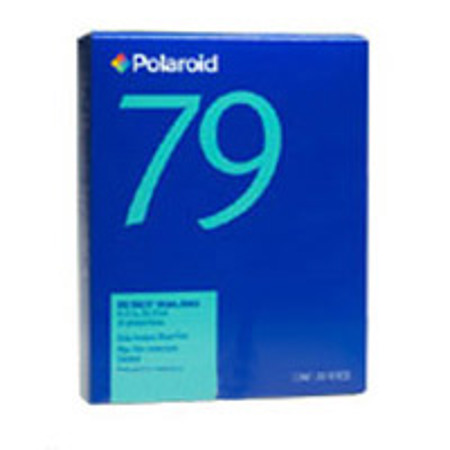 Polaroid 79 4 x 5 Color Sheet Film (20) - Accurate true-to-life colors and bright whites, specifically designed for professional proofing and precise color rendition.