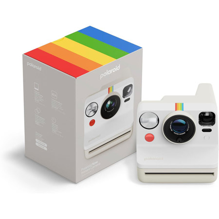Polaroid Now Generation 3 i-Type Instant Camera Pebble White