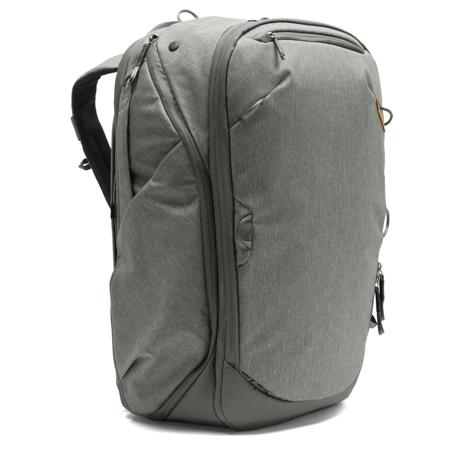Peak Design Travel Backpack 45L, Sage, Bundle with Camera Cube V2 Medium Black