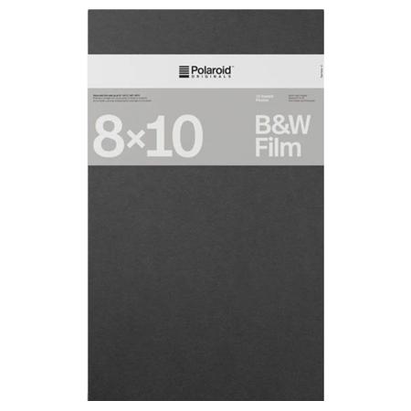 Polaroid Originals Black & White 8x10 Instant Film, 8 Exposures