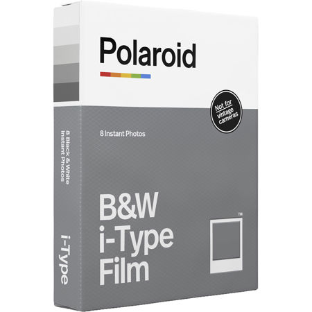 Polaroid Black and White i-Type Instant Film, 8 Exposures