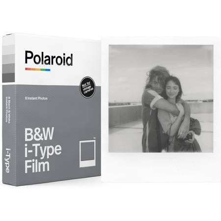 Polaroid Originals Black and White i-Type Instant Film, 8 Exposures