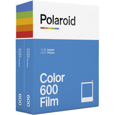 Polaroid Color 600 Instant Film, 8 Exposures, 2-Pack